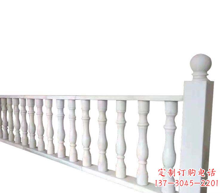 丽水别墅汉白玉栏杆景观石雕