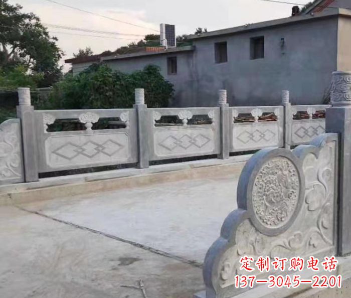 丽水仿古石雕栏板