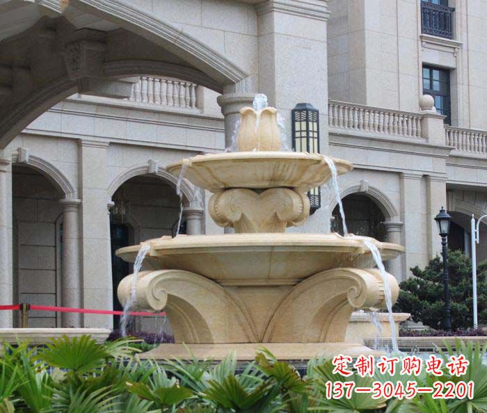 丽水别墅景观欧式喷泉石雕_1