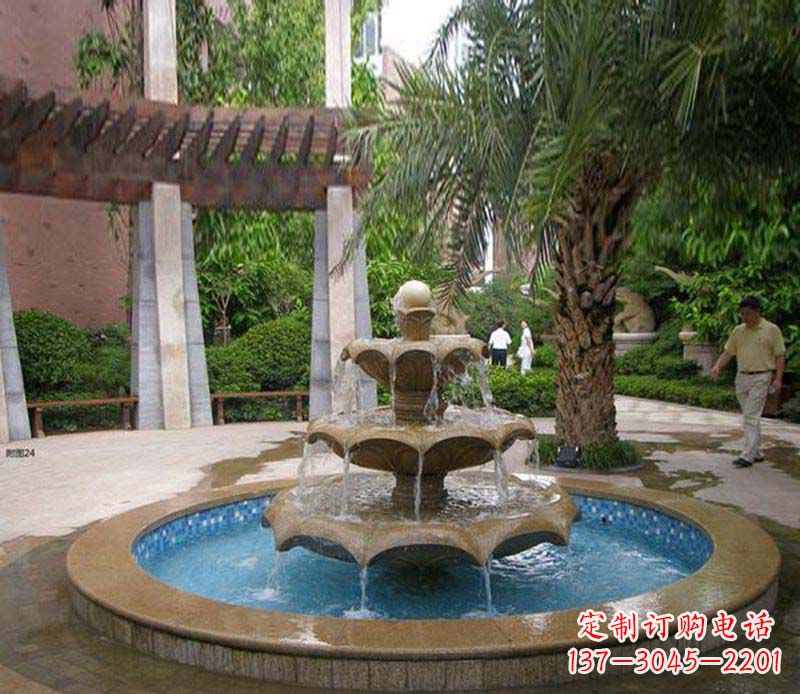 丽水别墅景观喷泉雕塑