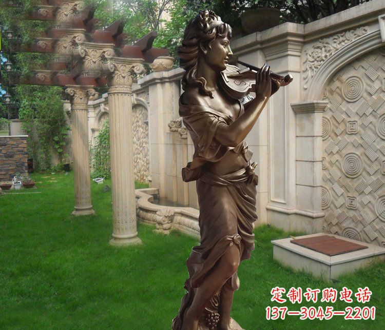 丽水玻璃钢女人雕塑