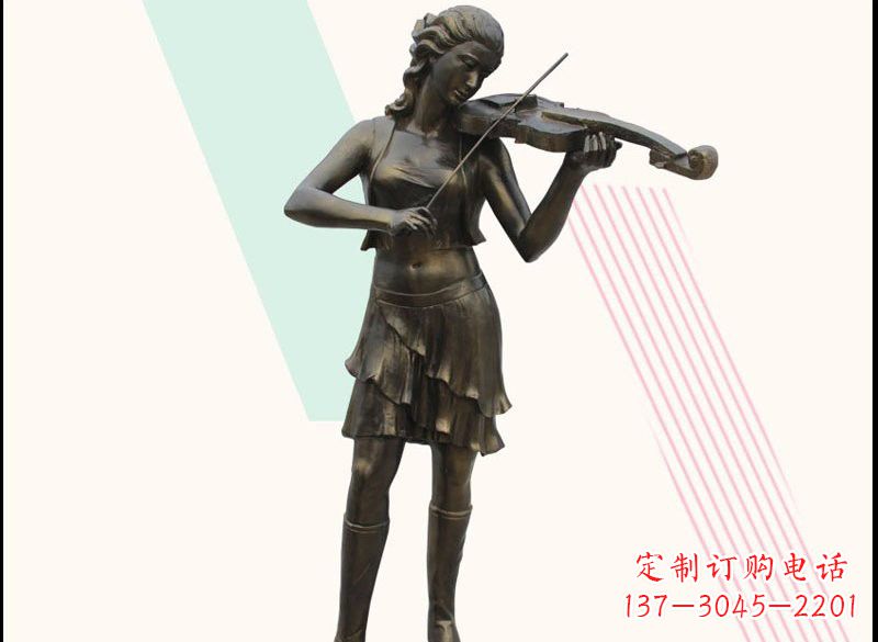 丽水玻璃钢雕刻的女孩