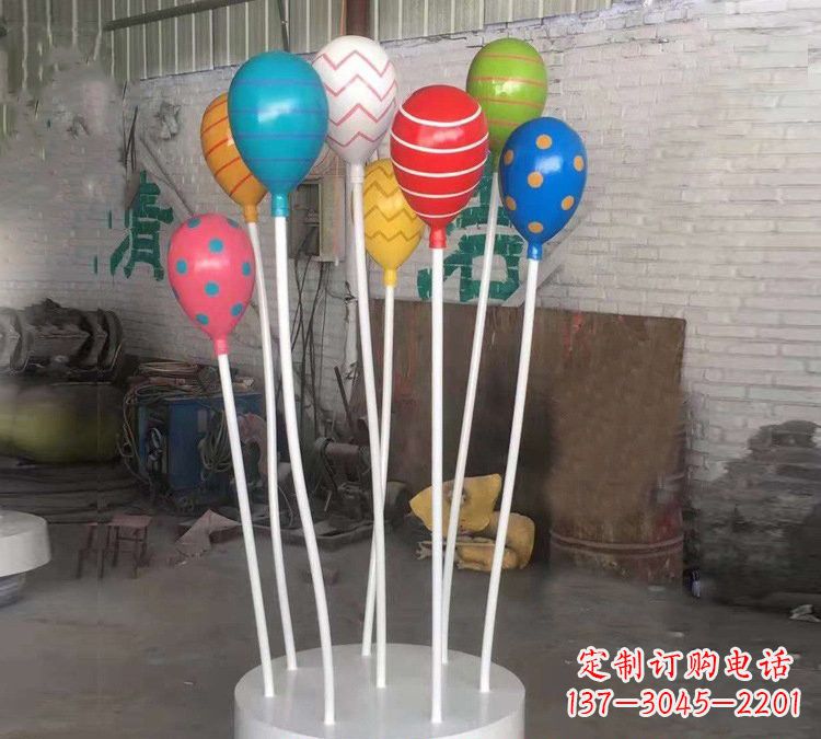 丽水玻璃钢仿真彩绘气球