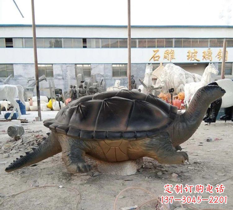 丽水玻璃钢乌龟雕塑——精致美丽的艺术品