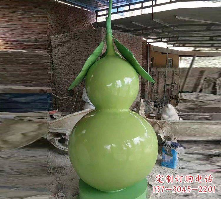 丽水玻璃钢葫芦雕塑——艺术中的精美之作