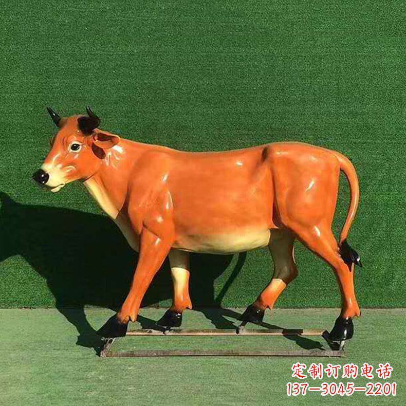 丽水玻璃钢材料制作的动物雕塑