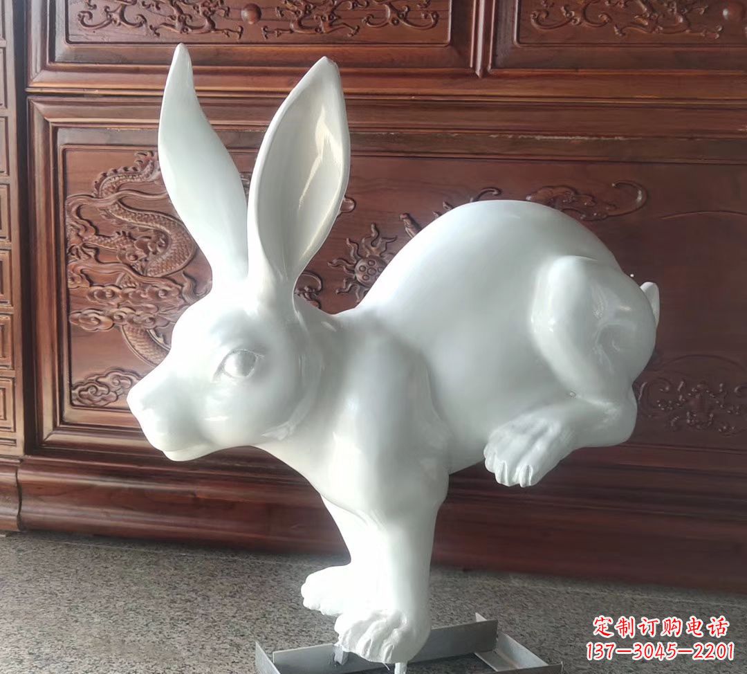 丽水玻璃钢仿真生肖兔