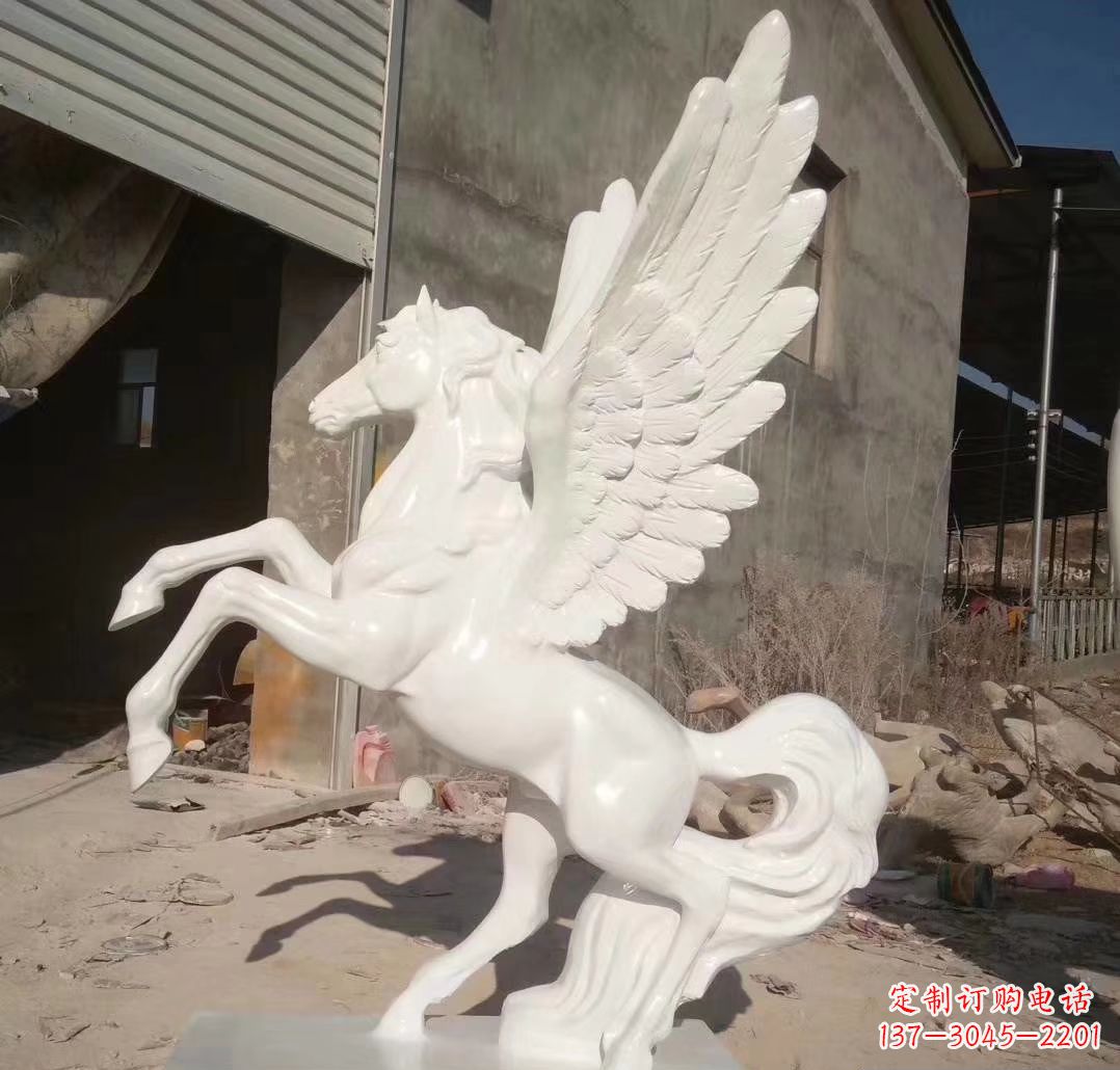 丽水玻璃钢飞马雕塑动物雕塑精彩之旅