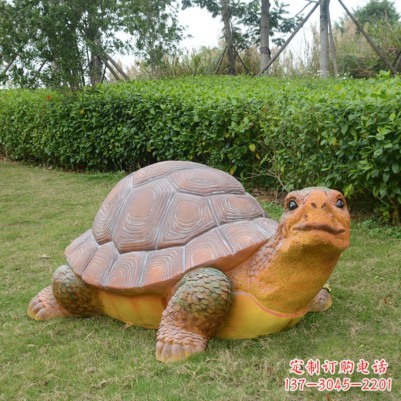 丽水玻璃钢乌龟雕塑一种具有传统文化意义的艺术品