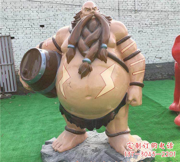 丽水英雄雕塑玻璃钢的艺术之美