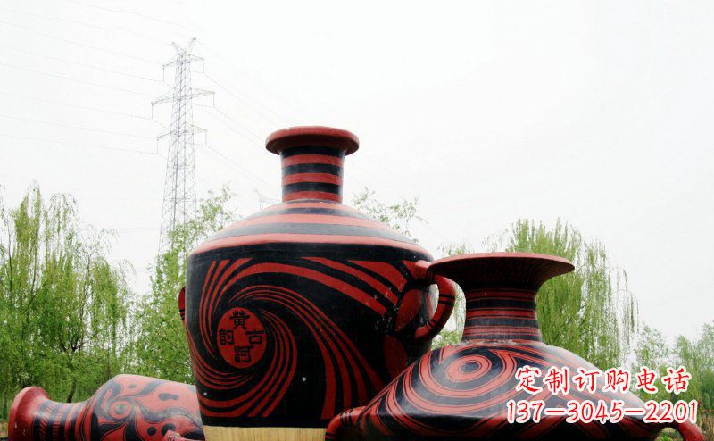 丽水不锈钢彩色花盆雕塑让空间更加精致