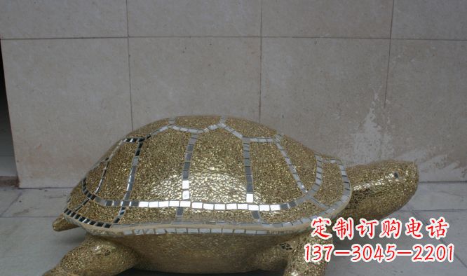 丽水不锈钢彩银乌龟公园景观雕塑艺术与自然的完美融合