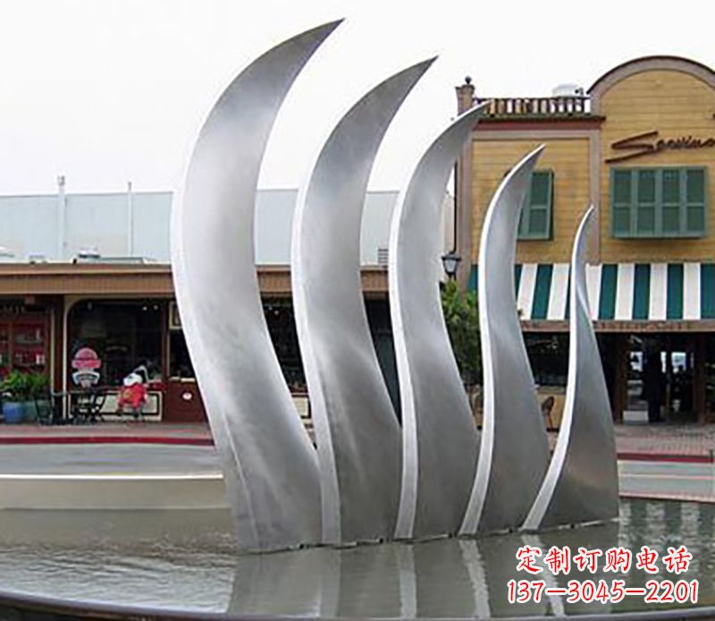 丽水不锈钢翅膀雕塑给空中带来力量与美丽