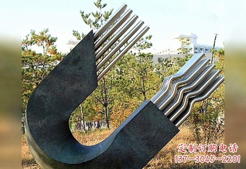 丽水不锈钢磁铁雕塑绚丽多彩的艺术珍品