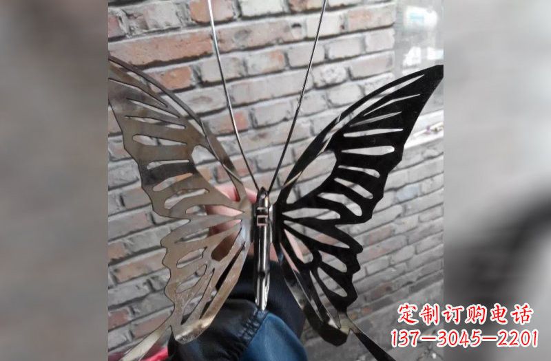 丽水精美不锈钢蝴蝶雕塑