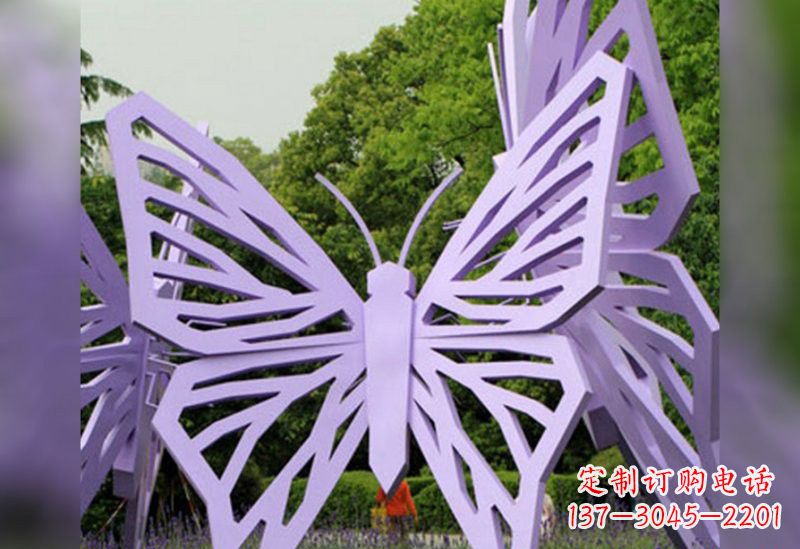 丽水不锈钢蝴蝶雕塑美丽永恒