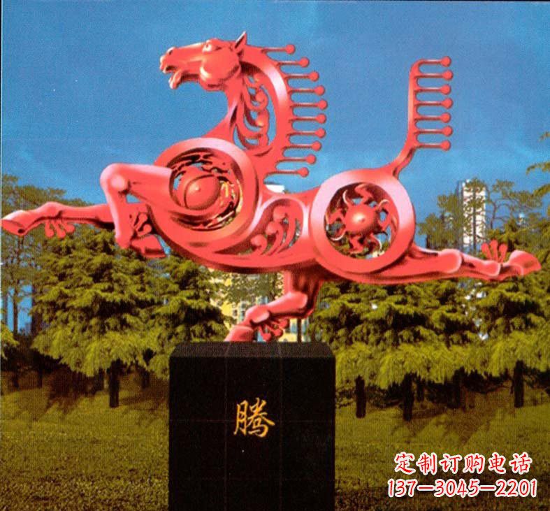 丽水精美不锈钢马雕塑
