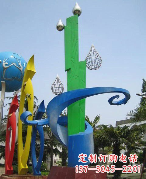 丽水不锈钢水滴雕塑非凡的艺术美学