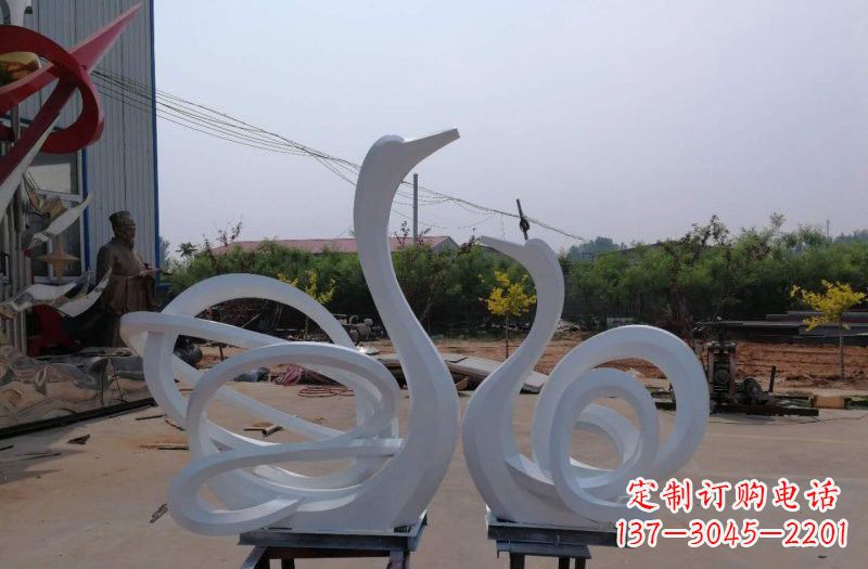 丽水不锈钢抽象天鹅项目