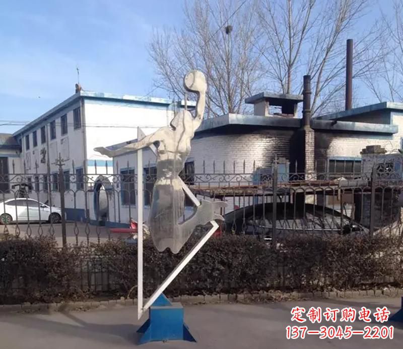 丽水不锈钢打高尔夫雕塑