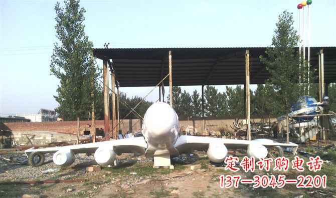 丽水不锈钢飞机雕塑给空中飞行者的致敬
