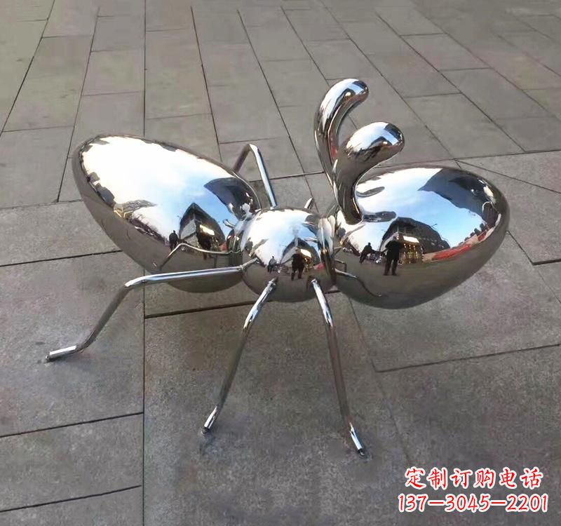 丽水不锈钢蚂蚁雕塑——缩小世界的小工匠
