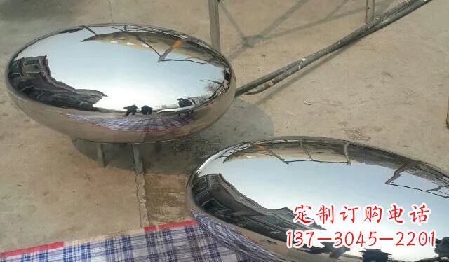 丽水不锈钢鸡蛋雕塑精美的艺术作品
