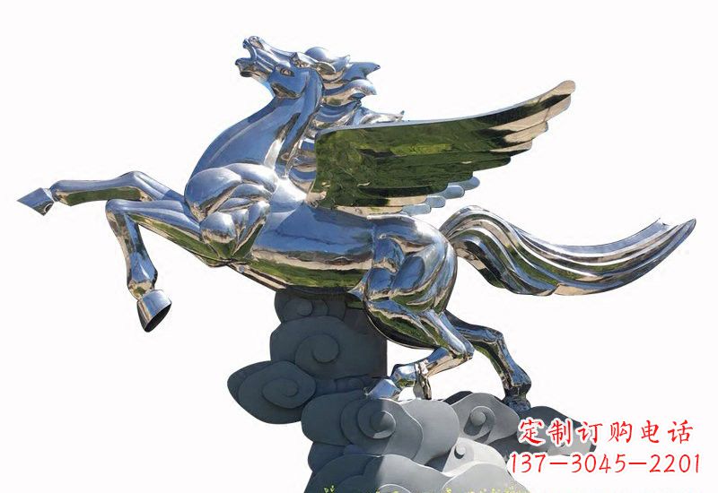 丽水不锈钢马雕塑把美丽的艺术带入家庭