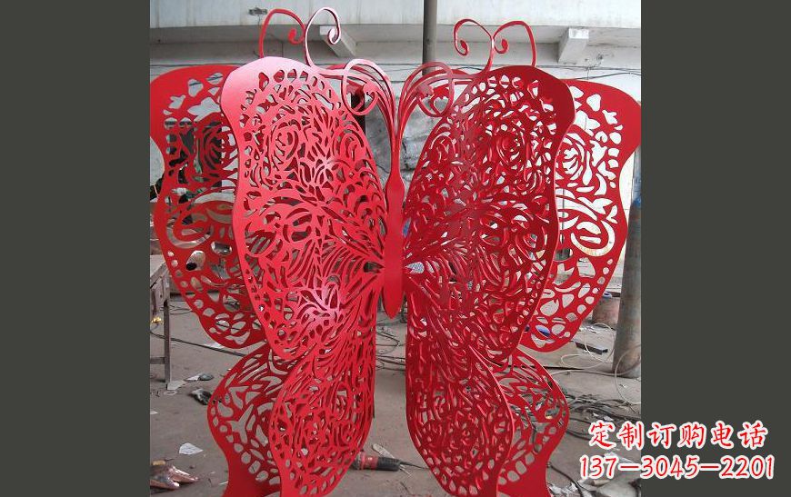 丽水不锈钢蝴蝶公园景观雕塑