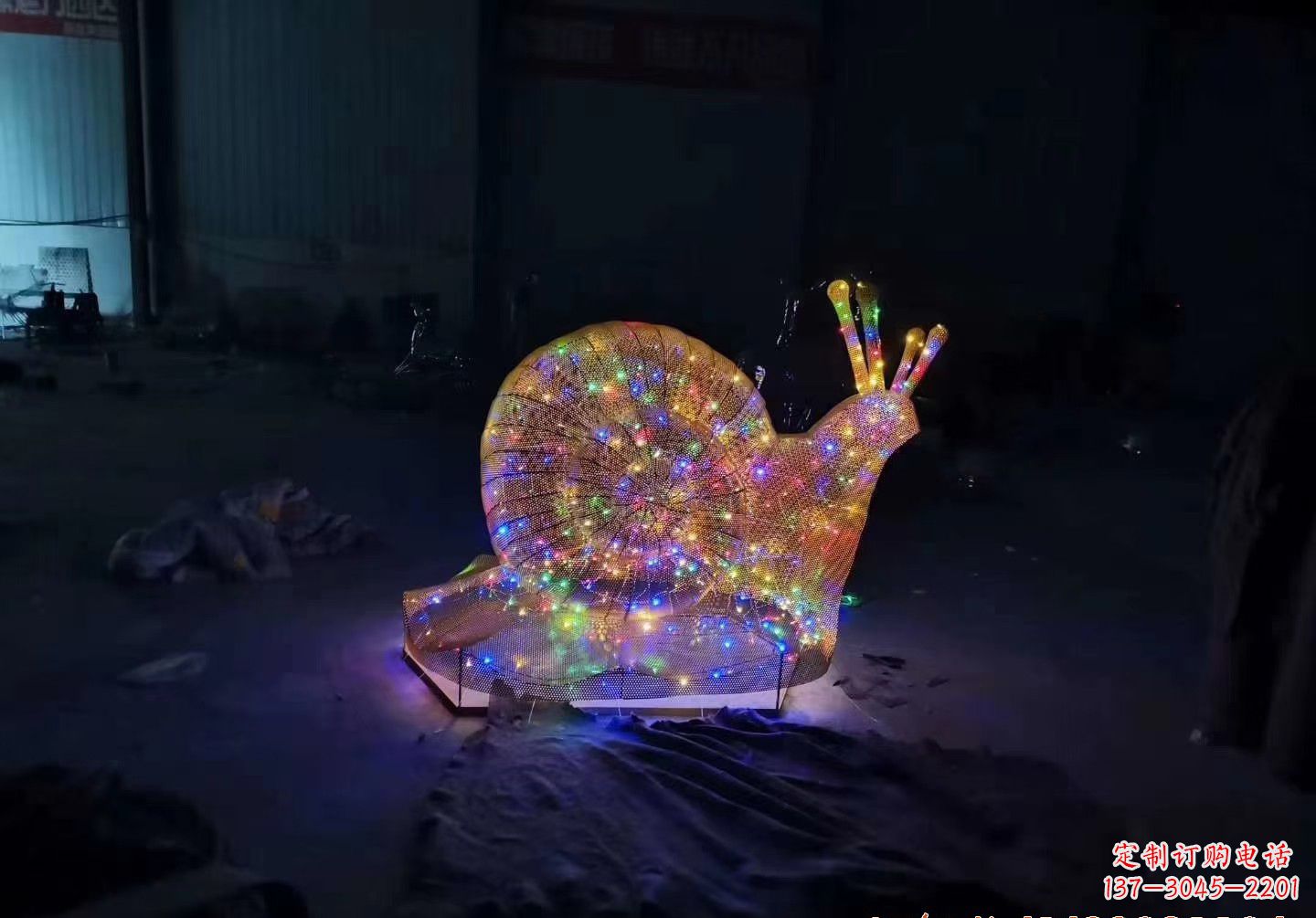 丽水不锈钢镂空蜗牛雕塑精致美观的艺术品