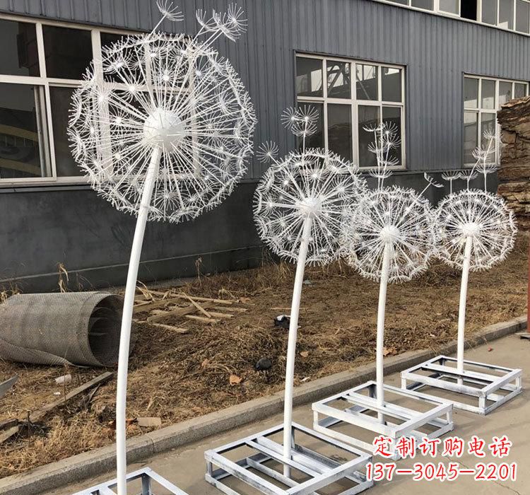 丽水不锈钢蒲公英——城市雕塑的精美瑰宝