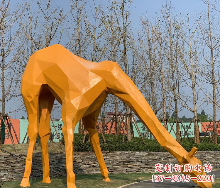 丽水不锈钢雕刻的精美动物雕塑