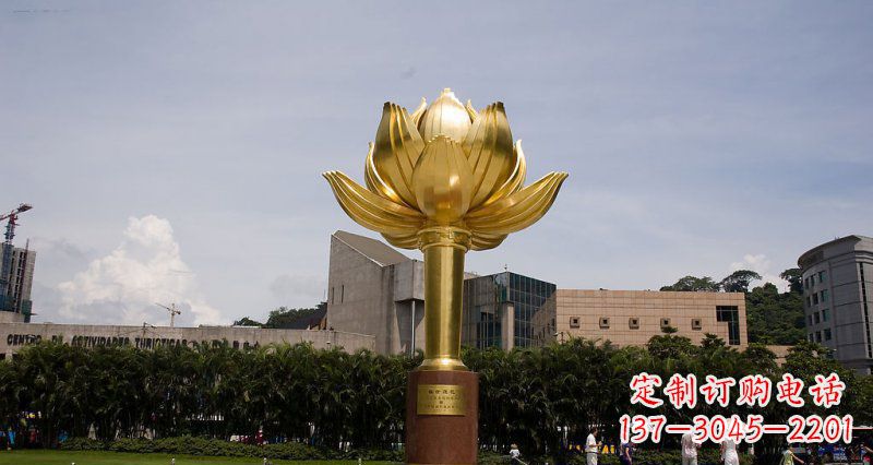 丽水不锈钢莲花雕塑——精美的艺术品