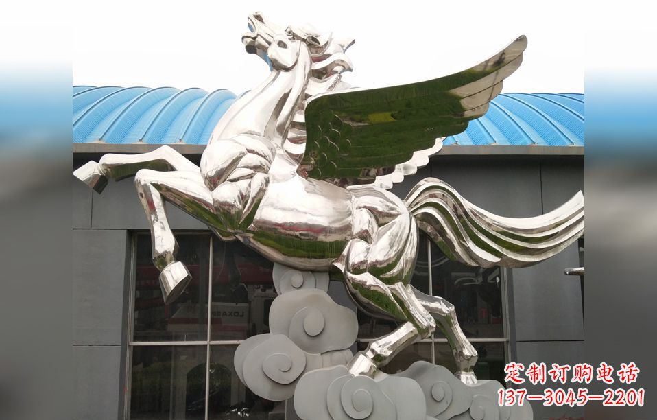 丽水不锈钢飞马雕塑艺术的精髓