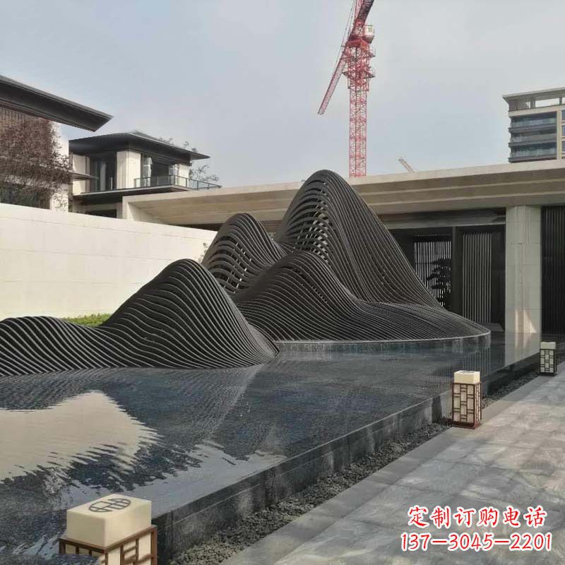 丽水不锈钢铁艺假山