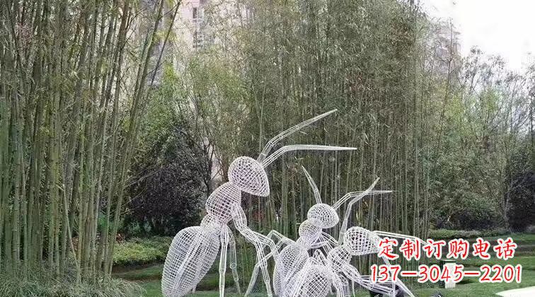 丽水不锈钢艺术蚂蚁雕塑