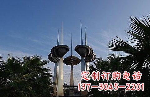丽水不锈钢避雷针雕塑精致静谧的安全保护