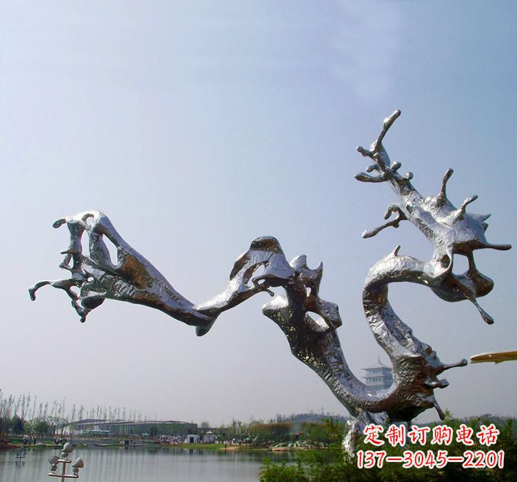 丽水不锈钢园林抽象水滴雕塑