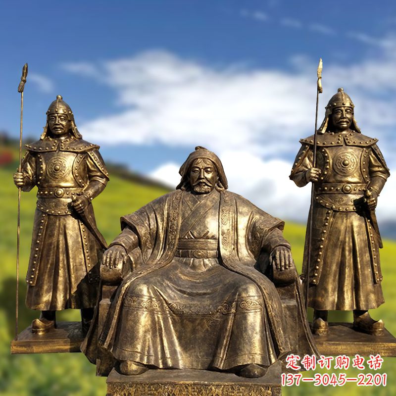 丽水成吉思汗一座永恒的纪念雕塑