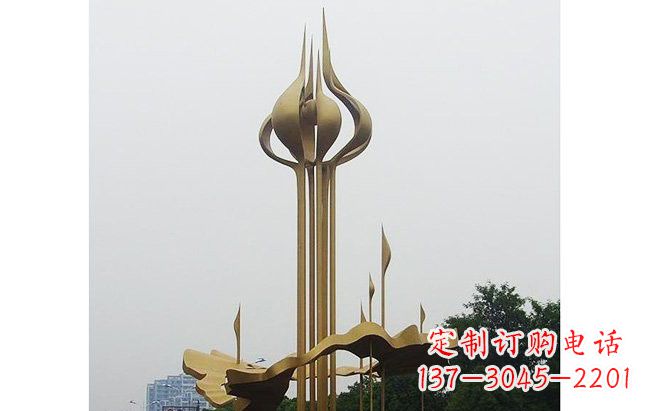 丽水莲花雕塑缔造城市精神之家