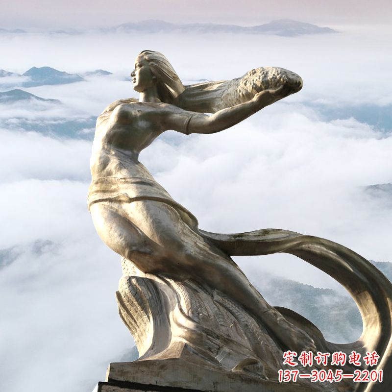丽水女娲补天——神话中的传奇雕塑