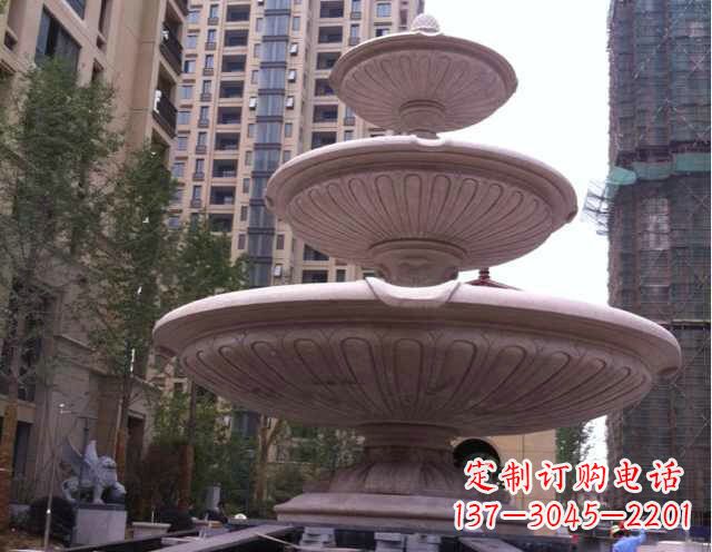 丽水大理石大型喷泉石雕宏伟精美的艺术之作