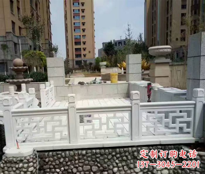 丽水精美大理石国旗台石雕雕塑