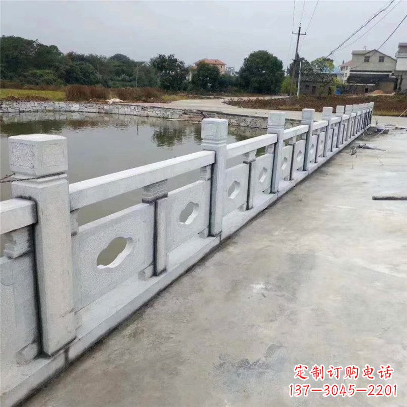 丽水大理石河道石雕栏杆