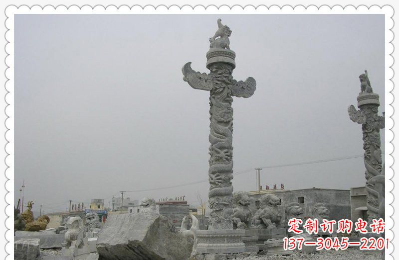 丽水大理石华表