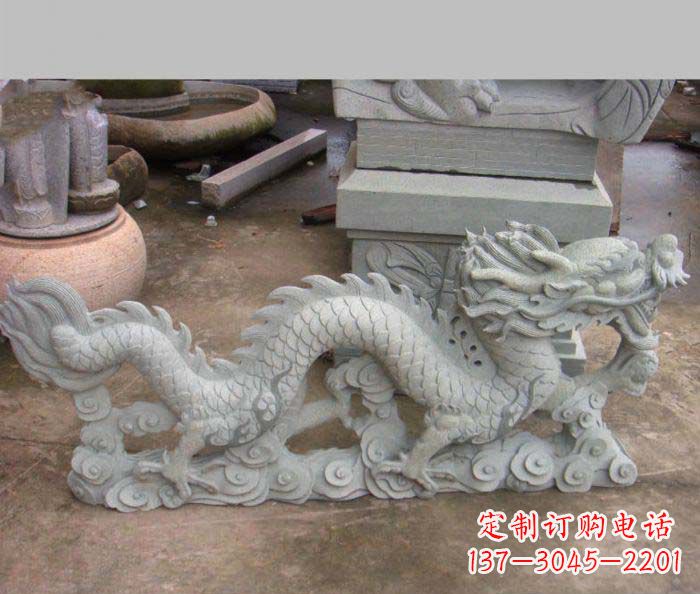 丽水大理石龙雕塑