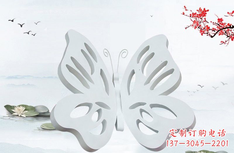 丽水高级大理石镂空蝴蝶雕塑