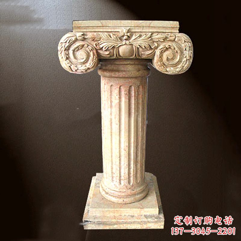 丽水大理石罗马柱石雕塑