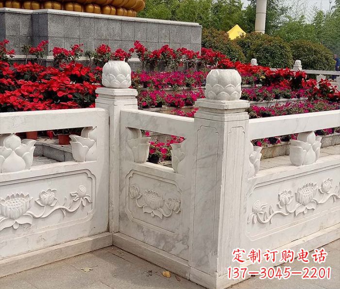 丽水精美大理石旅游景区石雕栏板