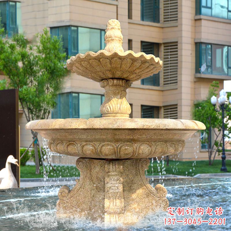 丽水大理石喷泉雕塑